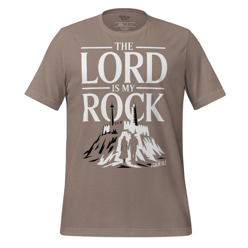 The Lord is My Rock Christian Bible Verse T-Shirt